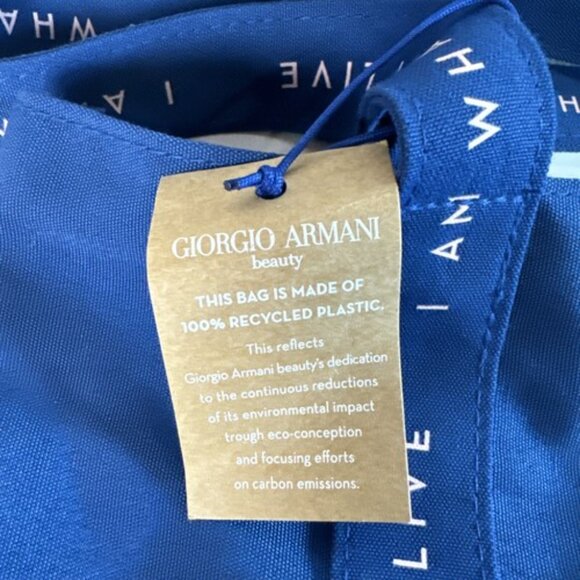 Georgio Armani Bag My Way Tote I Am What I Live - Picture 3 of 7